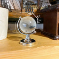 Crystal Clear Desk Globe with Stand