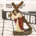 Jesus Cross Resin Statue